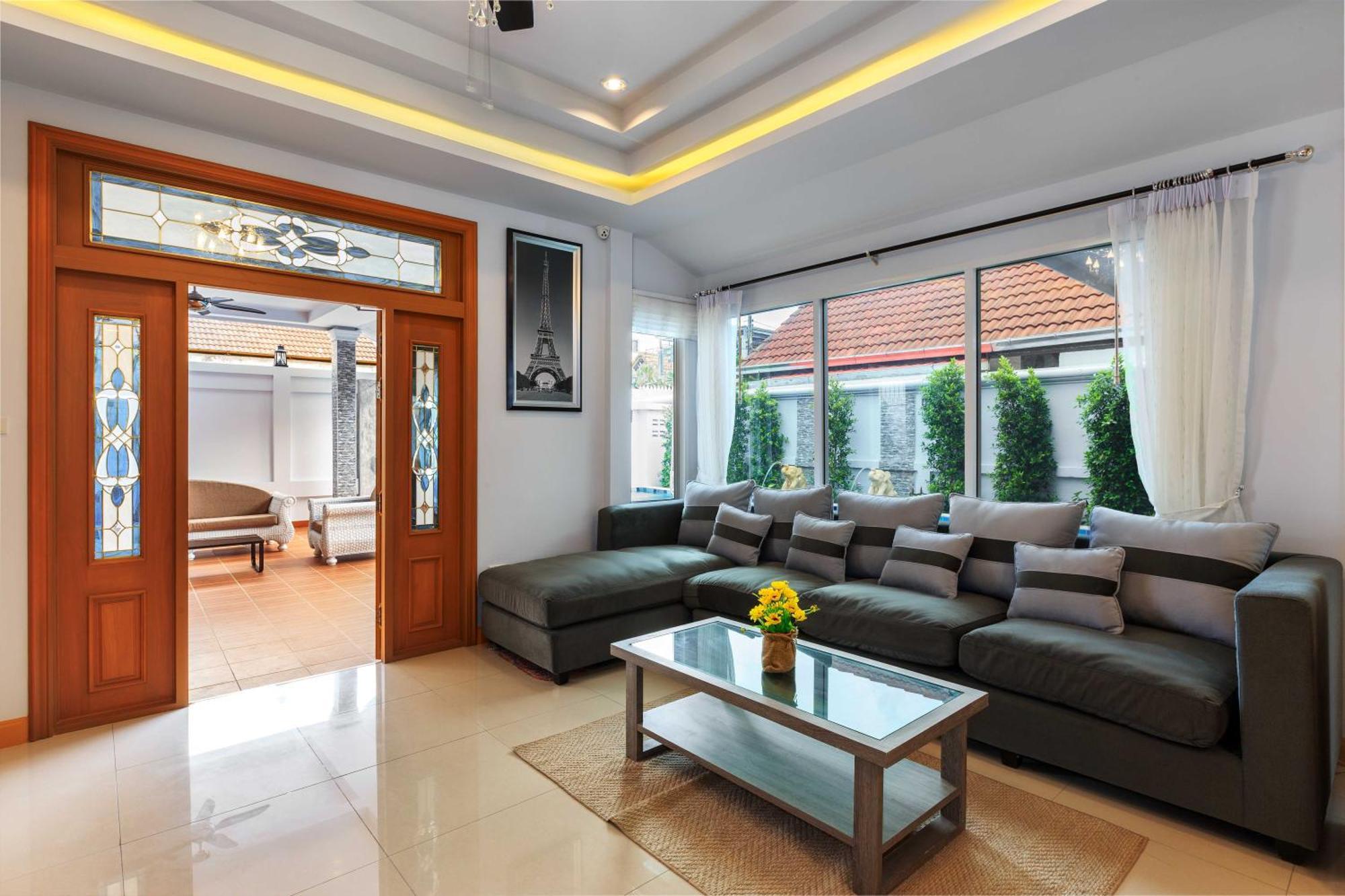 Pattaya Private Villa - Pool,Sauna,Snooker,Bbq 외부 사진