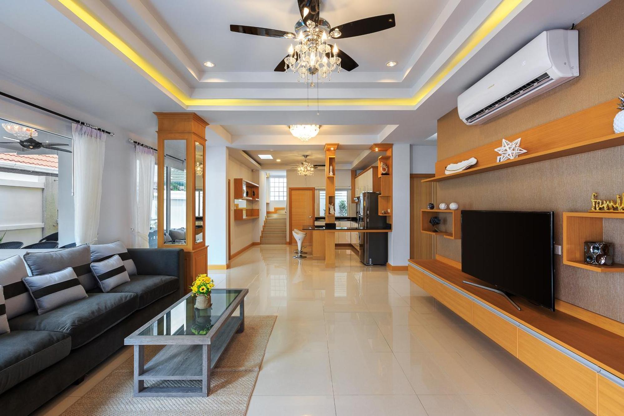 Pattaya Private Villa - Pool,Sauna,Snooker,Bbq 외부 사진