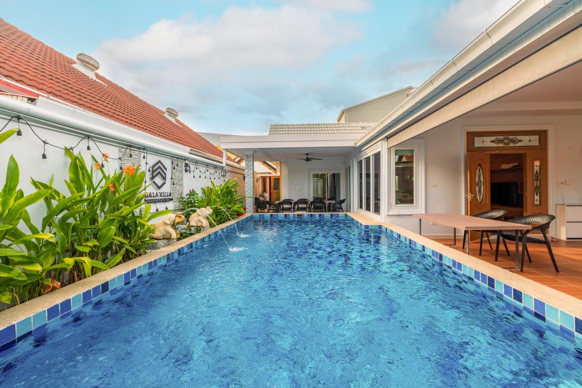 Pattaya Private Villa - Pool,Sauna,Snooker,Bbq 외부 사진