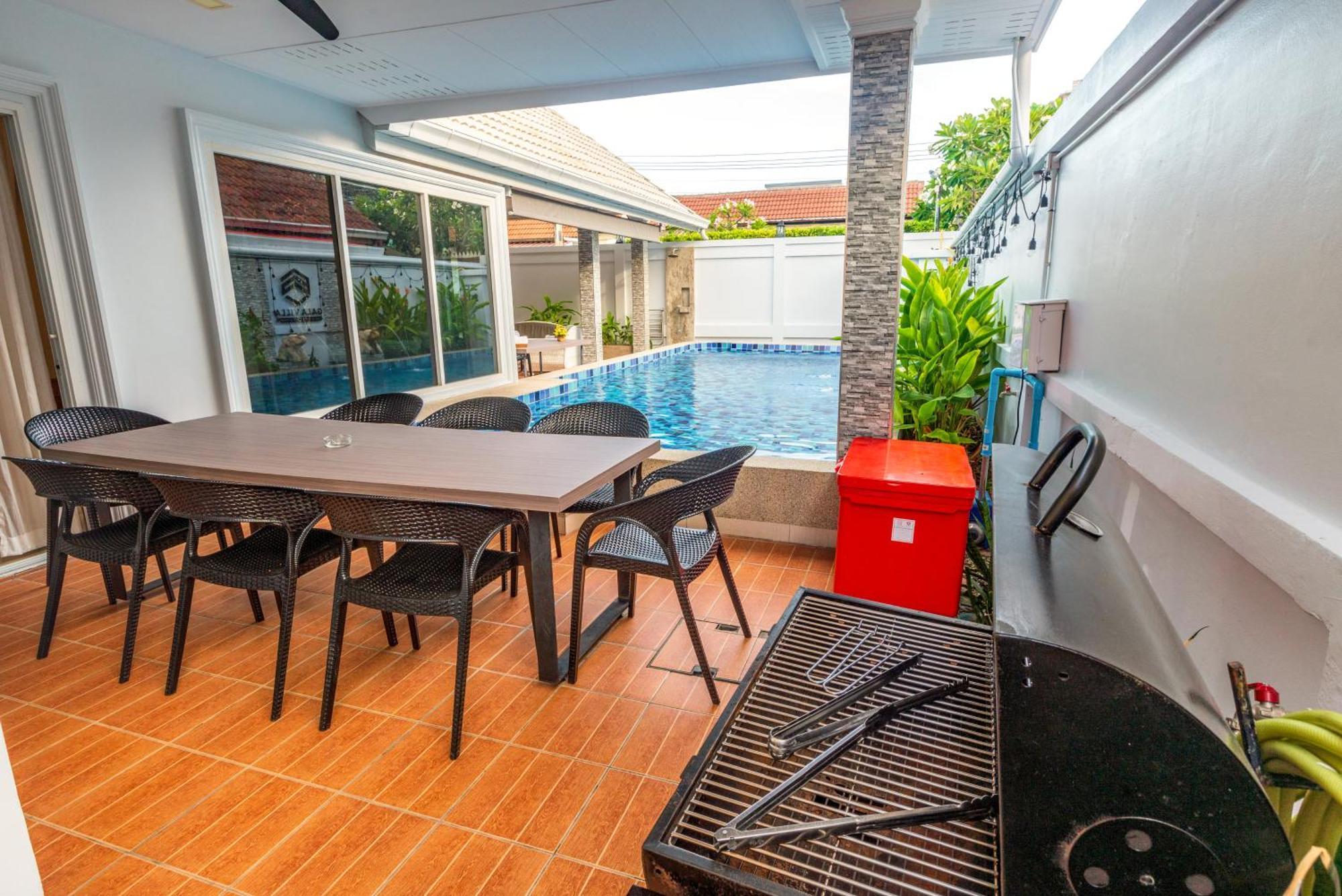 Pattaya Private Villa - Pool,Sauna,Snooker,Bbq 외부 사진