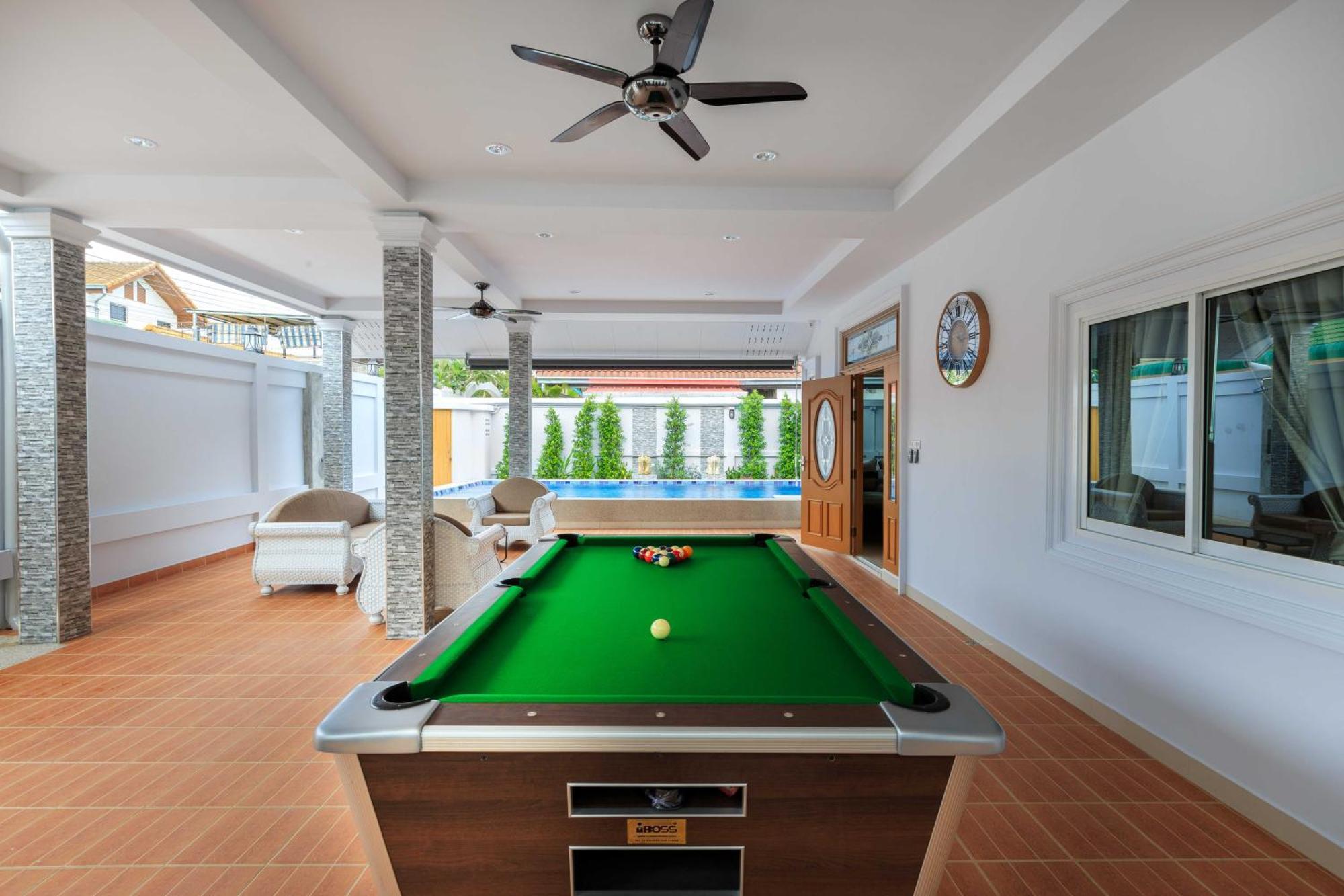 Pattaya Private Villa - Pool,Sauna,Snooker,Bbq 외부 사진