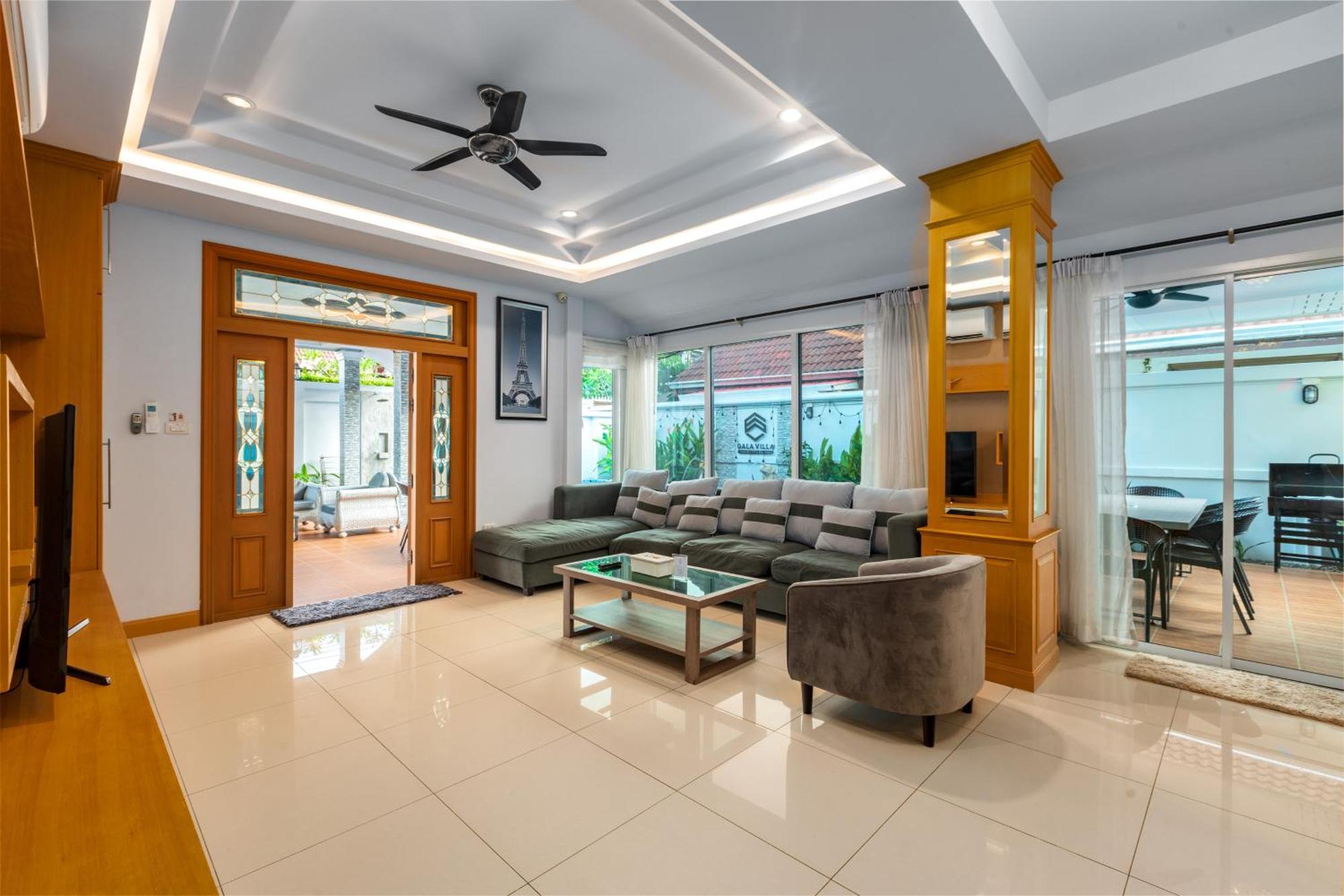 Pattaya Private Villa - Pool,Sauna,Snooker,Bbq 외부 사진