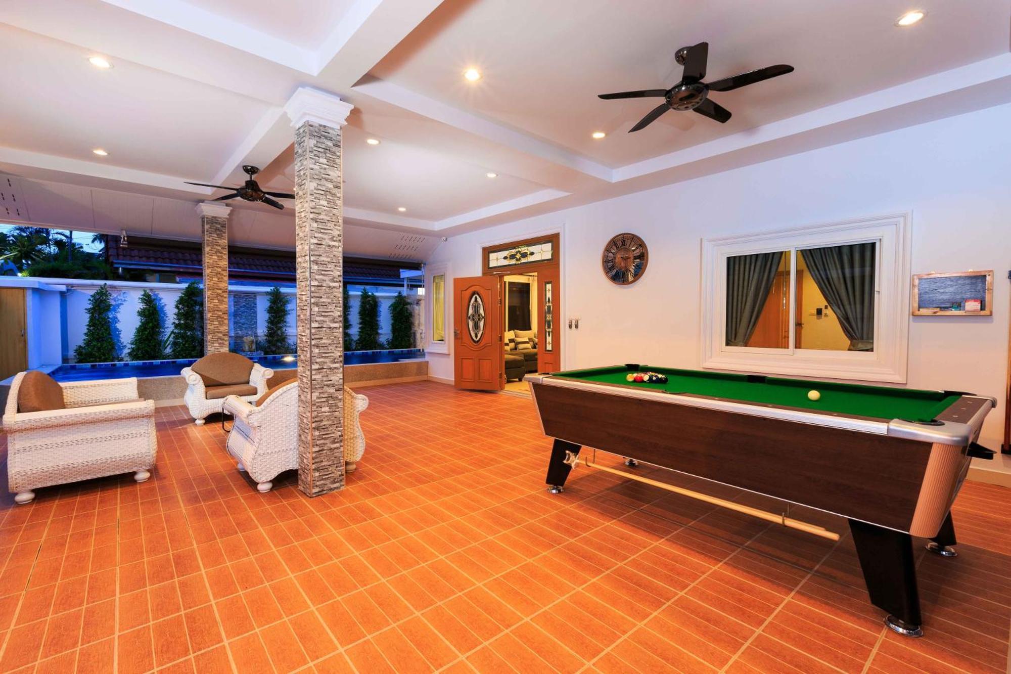 Pattaya Private Villa - Pool,Sauna,Snooker,Bbq 외부 사진
