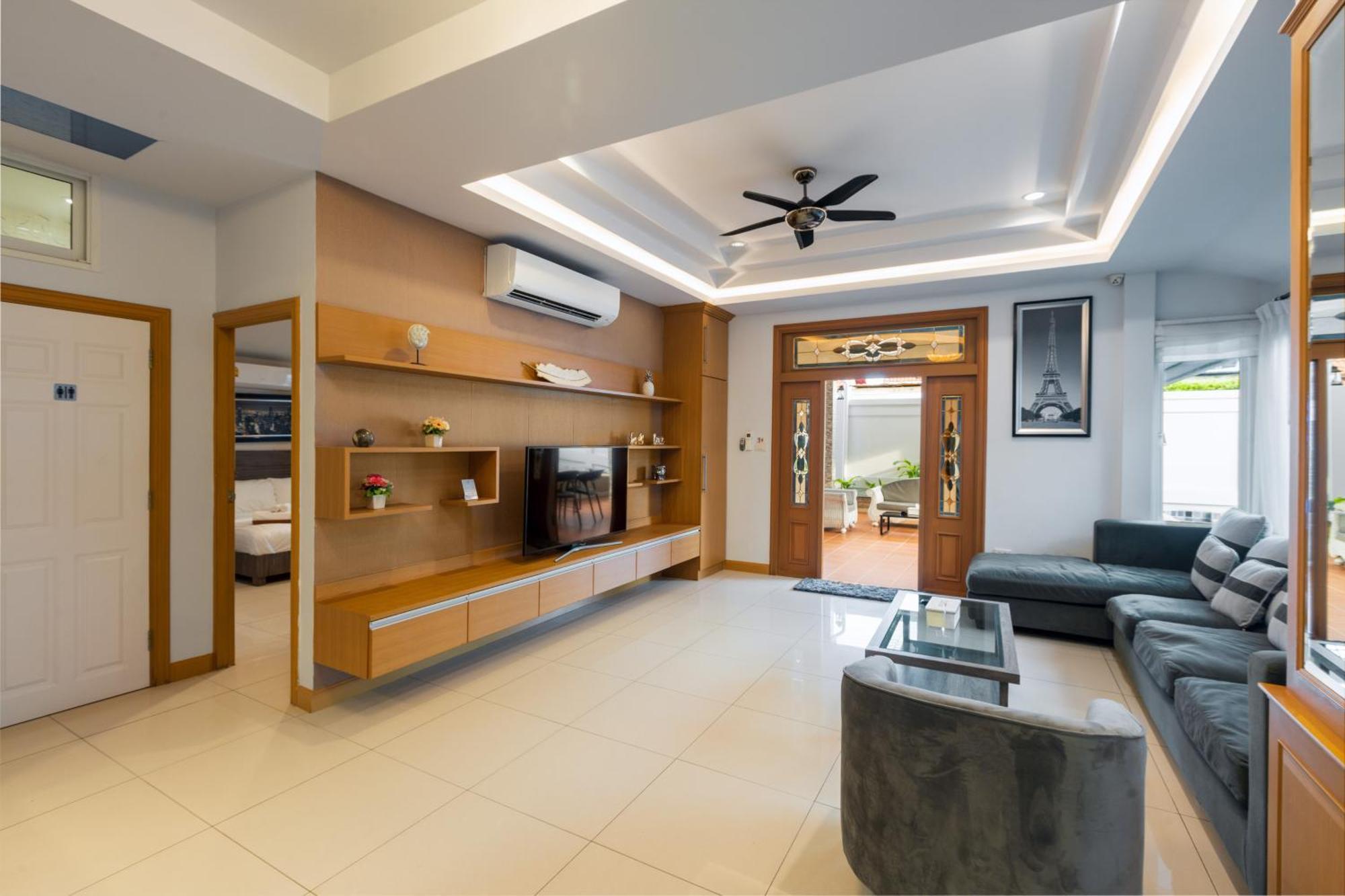Pattaya Private Villa - Pool,Sauna,Snooker,Bbq 외부 사진