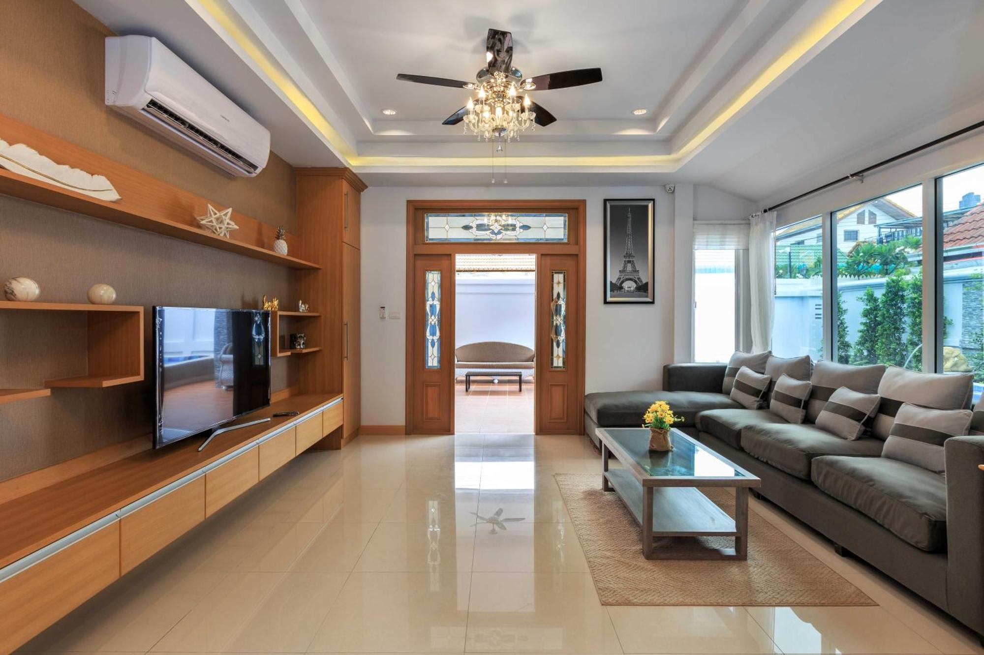 Pattaya Private Villa - Pool,Sauna,Snooker,Bbq 외부 사진